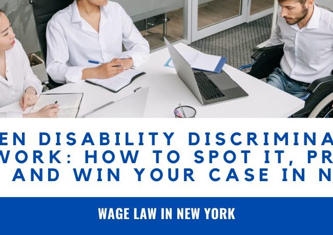 Hidden Disability Discrimination at Work in NYC | Sanders Law Group Learn how to spot subtle disability discrimination, prove employer bias, and protect your rights under NYC employment laws. Disability discrimination at work NYC Hidden disability discrimination NYC disability discrimination lawyer Workplace disability discrimination New York Disability accommodation discrimination Disability retaliation at work Proving disability discrimination NYC