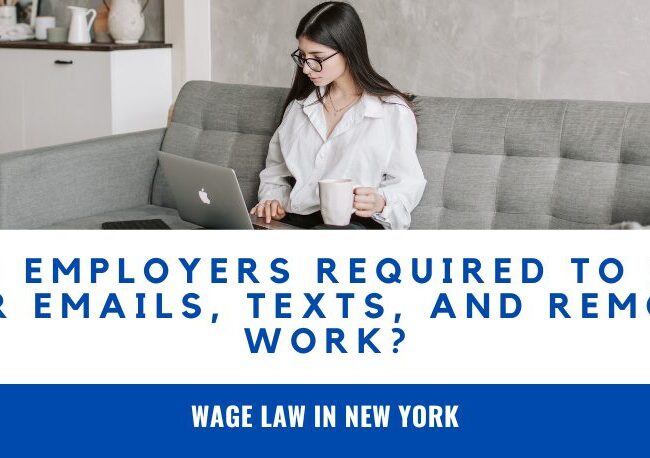 after hours work pay unpaid overtime laws remote work reimbursement employee pay rights work email overtime pay off the clock work laws remote employee expense reimbursement employers must legally pay employees for after-hours emails, texts, overtime work, and remote work expenses. Understand employee rights, reimbursement laws, and unpaid wage protections with insights from Sanders Law Group.