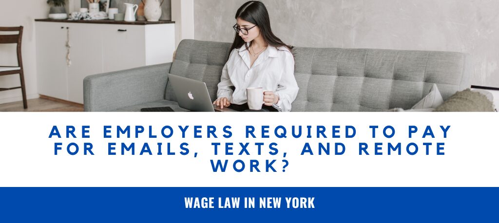 after hours work pay unpaid overtime laws remote work reimbursement employee pay rights work email overtime pay off the clock work laws remote employee expense reimbursement employers must legally pay employees for after-hours emails, texts, overtime work, and remote work expenses. Understand employee rights, reimbursement laws, and unpaid wage protections with insights from Sanders Law Group.